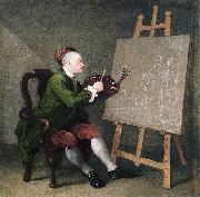 William Hogarth, Self-portrait
